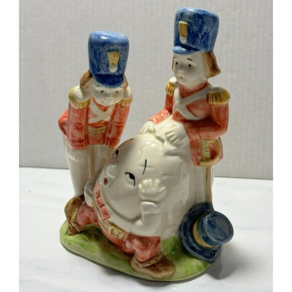 Once Upon A Time 1983 Quon-Quon Humpty Dumpty Figurine Japan Ceramic Collectible - Picture 2 of 6